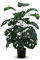 Generisch SKD Artificial Monstera Plant 90 cm Artificial Plant Fan Palm Large Artificial Palm Tree Fern Palm Tree Like Real with Pot Decoration