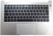 Clavier PalmRest pour Ordinateur Portable pour Huawei MateBook D14 NBL-WAQ9L Top Case Argent avec Clavier France FR Noir Rétroéclairé
