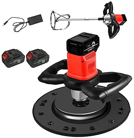 Ponceuse portative pour cloisons sèches, truelle à mortier de ciment et béton à vitesse variable 1680 W Ponceuse électrique pour cloisons sèches, réglage à 6 vitesses pour le travail du bois, le pon