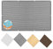 Terrassenüberdachung, rechteckig, 1,8 x 7 m, 98 % UV-Block, atmungsaktives HDPE-Material, Grau, für den Außenbereich, Schattenlösung mit Ösen