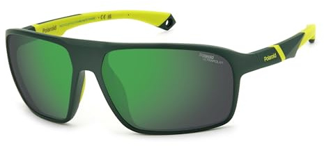 POLAROID SPORT Brille PLD 7058/S Größe 64-15 mm Matte Grün/Eye size: 64 - Bridge size: 15