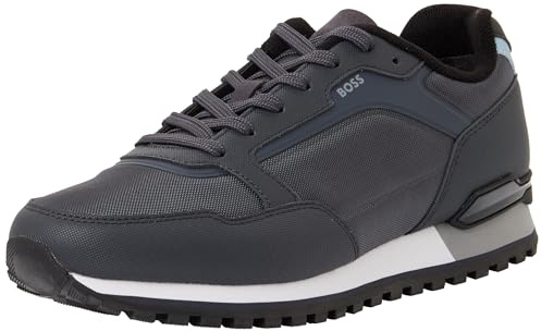 BOSS Men's Parkour-l_Runn_txhf Trainers, Navy, 11 UK