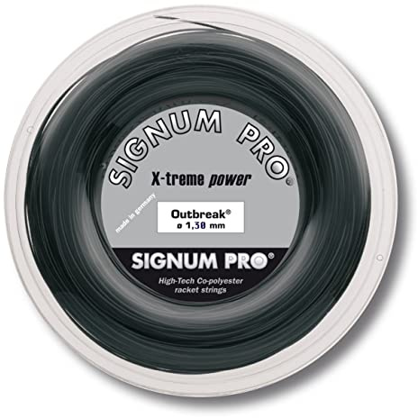 Signum Pro Outbreak Spule-Mensur Tennis Schwarz