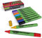 SHOW-ME Bullet Tip Dry Wipe Non Permanent White Board Markers Erasable, Assorted Colour Marker, Teacher Stationary, Whiteboard Pens, Pack of 10 Pens