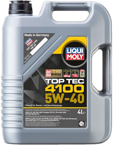 1x 4L 2795 Liqui Moly Motoröl | 2195, Top Tec 4100 5W-40