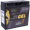 intAct GEL Versorgungsbatterie 12V 55Ah - speziell für Camping, Wohnmobil und Boote - auslaufsichere und wartungsfreie GEL-Batterie - Maße (LxBxH): 261x135x230mm, Pluspol rechts