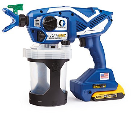 Graco, Ultra Max – Spruzzatore manuale senza fili per materiali acquosi e contenenti solventi