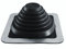 FOLNET Rohrmanschette Dachdurchführung Kabel- Rohrdurchführung Dichtungsflansch für Blechdachdeckungen EPDM 3 bis 724 mm Blechpfannen Trapezblech Doppelstehfalz (EPDM quadratisch, 6 mm - 146 mm)