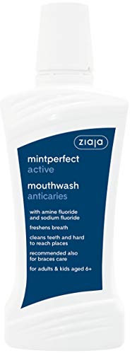 Ziaja Mintperfect Active in Mundwasser gegen Karies 500 ml