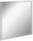 FACKELMANN LED Spiegel FRAMELIGHT 80 / Wandspiegel mit umlaufender LED-Beleuchtung/Maße (B x H x T): ca. 80 x 70 x 3 cm/Lichtfarbe: Kaltweiß/Leistung: 14,4 Watt/austauschbare LED-Beleuchtung