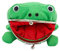 RUIYAN Sac à Monnaie Grenouille Verte Peluche Cosplay Accessoires Porte-Monnaie Portefeuille pour Naruto Lovers 1 PCS