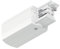 Paulmann 91361 Schienensystem ProRail3 Einspeisung Ende Links 99,5x35mm max. 3.680W Weiß Schienensysteme Deckenschiene Metall, Kunststoff
