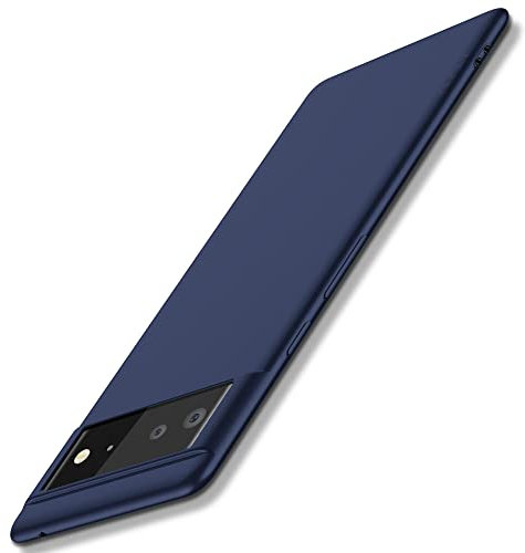 X-level Google Pixel 6 Hülle, [Guardian Serie] Soft Flex TPU Case Ultradünn Handyhülle Silikon Bumper Cover Schutz Tasche Schale Schutzhülle für Google Pixel 6 - Navy Blau