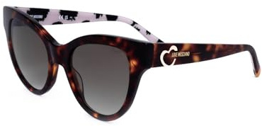 Love Moschino MOL053/S Havana pattern beige 50/20/140 Damen Sonnenbrillen