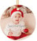 Personalised Christmas Bauble, Baby's First Christmas Tree Hanging, for Grandpa, Grandma, Uncle, Aunt by iDIY