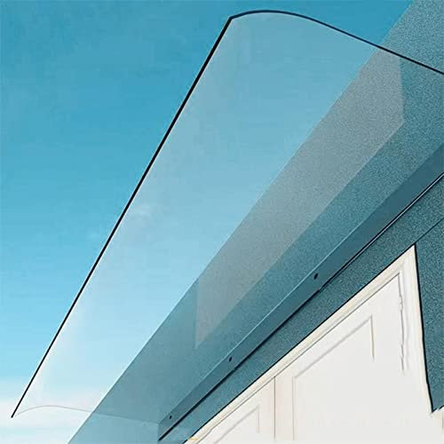 Markisenüberdachung für Terrasse, Regenschutz, transparente Markise, Terrassenüberdachung für Haustür, Fenstertür-Einstiegsmarkise, für Sonnenschutz im Freien, Regenschutz