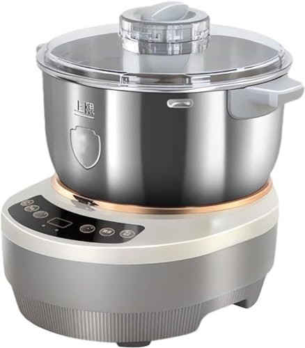 Dough Maker with Ferment Function, 5L/7L Non-Stick Stainless Steel Dough Flour Mixer with Measuring Cups & Spoons, Dough Kneading Machine, Timing &Touch Panel, 25-38℃ Dough Proofer for Home(Size:7L)