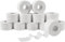 Ruban adhésif en oxyde de zinc - 3.8cm x 10m (12 rouleaux) - Ruban adhésif sportif blanc pour cheville, poignet, genou et pied, Ruban adhésif sportif pour tous les sports Bat, Lifters