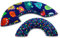 Bine Brändle - Dekokissen - Bunte Auswahl - Kissen mit Füllung - Mandalas - Bordürenliebe - Blüten - Blätter - Seerosenteich - Unterwasserwelt - Herzen - Monster - Regenbogen