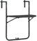 KLYEON Balkonhängetisch Braun 60x64x83,5 cm Kunststoff Rattanoptik, Gartenmöbel & Zubehör