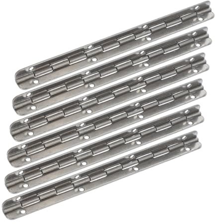 COSMEVIVI Glatte Schmuckschatullenscharniere 6 Stück Metallscharniere Für Schrankboxen Dekorative Projekte