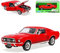 Welly Ford Mustang GT 1967 Coupe Rot 1/24 Modell Auto mit individiuellem Wunschkennzeichen