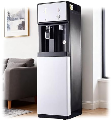 Distributeur d'eau Commercial Raccordé Au Réseau, Silencieux Et avec Porte, 3 Modes De Température, Idéal for La Maison Ou Le Bureau
