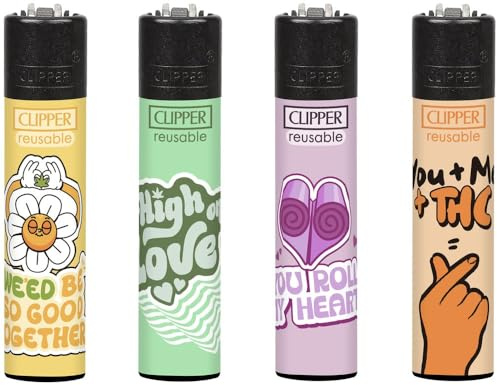 Sunmondo Clipper Feuerzeuge 1 Quartal 2026 (Weed Valentine 2)
