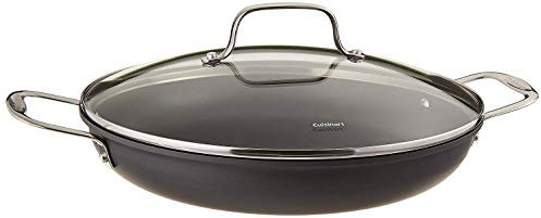 Cuisinart 625-30D Everyday Kuppelabdeckung, 30,5 cm Pfanne für den täglichen Gebrauch, Aluminium, Schwarz/Edelstahl