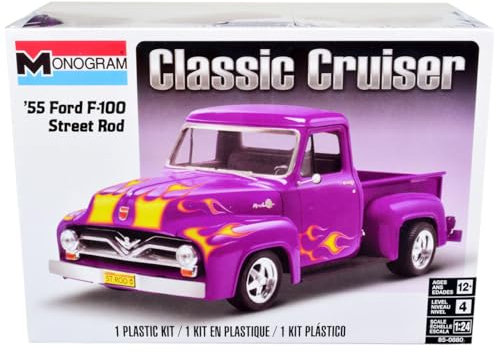 Revell Monogramm 1:24 1955 Ford F-100 Street Rod Modellbausatz