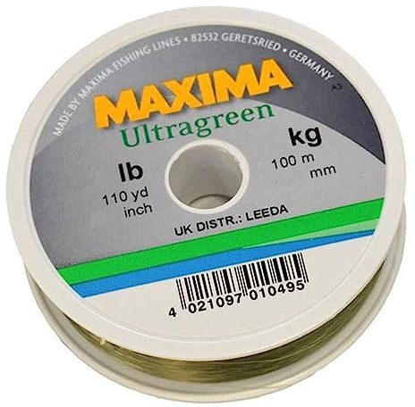 Maxima Ultra GRN 100M 10LB 6PK Green 6 Pack