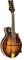 Ortega Mandoline F-Style Series Incluye funda y Preamp AVO -Color Antique Violin Oil RMFE100AVO