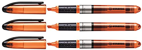 STABILO Textmarker NAVIGATOR, orange VE=3