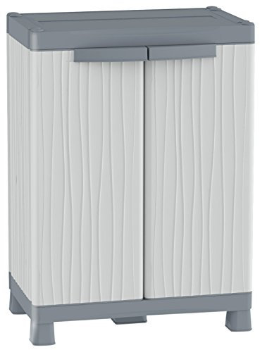 Terry, Base 700 UW, Armario 2 Puertas, 2 Estantes Internos y 2 Cubetas. 43,8x70x97,6 cm
