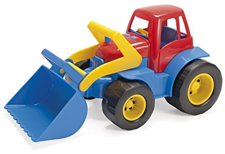 Dantoy Kids Toy Tractor with Front Loader, Made in Denmark