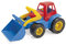 Dantoy Kids Toy Tractor with Front Loader, Made in Denmark