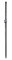 Gravity SP 3332 B - Adjustable Speaker Pole 35 mm to 35 mm, 1400 mm