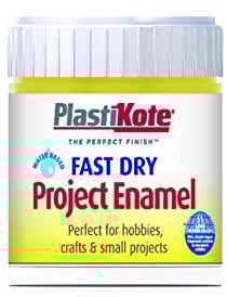 Plastikote B12W 59 ml Enamel Paint Bottle - Buttercup Yellow