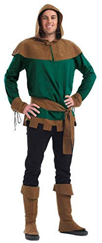 Fun Shack Robin Kostüm Herren, Bogenschütze Mittelalter Kleidung, Perfekt für Karneval und Halloween, M