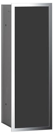 Emco 973027931 Bürstengarnitur Asis Up-Modul 150, chrom / schwarz