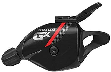SRAM MANDO SRAM GX TRIGGER 2V.DELANTERO ROJO C/ABRAZAD.