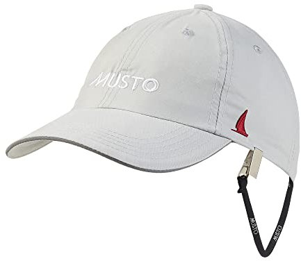 Musto Erwachsene (Unisex) Essential Fast Dry Crew Cap, 841 Platinum, Einheitsgröße