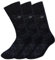 Secret Agent Socks - ultrafeine Kleidersocken für den anspruchsvollen Geheimagenten, The Moneypenny 3er Pack, Medium