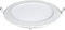 McShine LED Panel LP-612RW | Ø120mm, 6W, 612lm, warmweiß 3000K | Einbau, IP20, Aluminiumgehäuse, milchiges Cover | flaches LED-Downlight für Decken