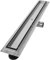 VILSTEIN Duschrinne 130cm | Befliesbar | Edelstahl Bodenablauf Komplettset | Extra flach | Siphon mit Geruchsstop | Haarsieb