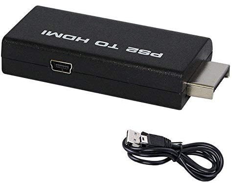 OSTENT PS2 to HDMI Audio Video Converter Connector Adapter for HDTV Support 480i 576i