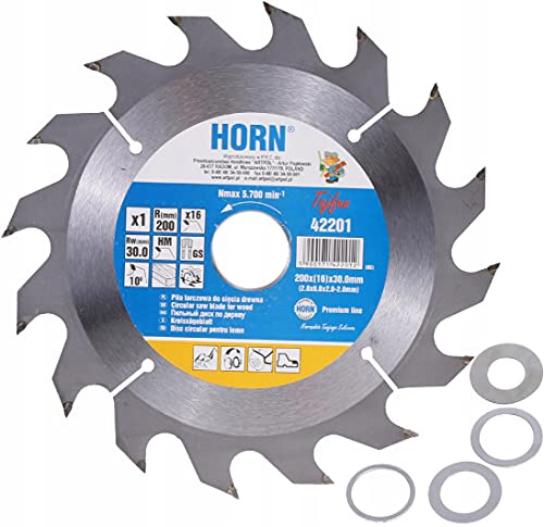 ARTPOL Lame de scie circulaire 315 x 30,0 - 24T - En acier inoxydable