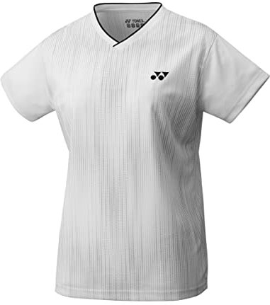 YONEX Women's Crew Neck Shirt YW0026 (L, weiß)