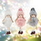 Nircho Weihnachten Hängende Engel Anhänger 3 stücke Weihnachtsdekoration Ornament Verzierung Engel Puppen, Niedlich Plüsch Figuren Anhänger Weihnachtsbaum für Party Dekoration Glück Urlaub Liefert