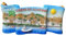 Imán para nevera, diseño de la costa de Almería, Andalucía, España, recuerdo de viaje, 3D, decoración magnética para nevera, colección artesanal